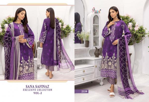 Shree Sana Safinaz Exclusive Collection 2 Cotton Pakistani Salwar Suits